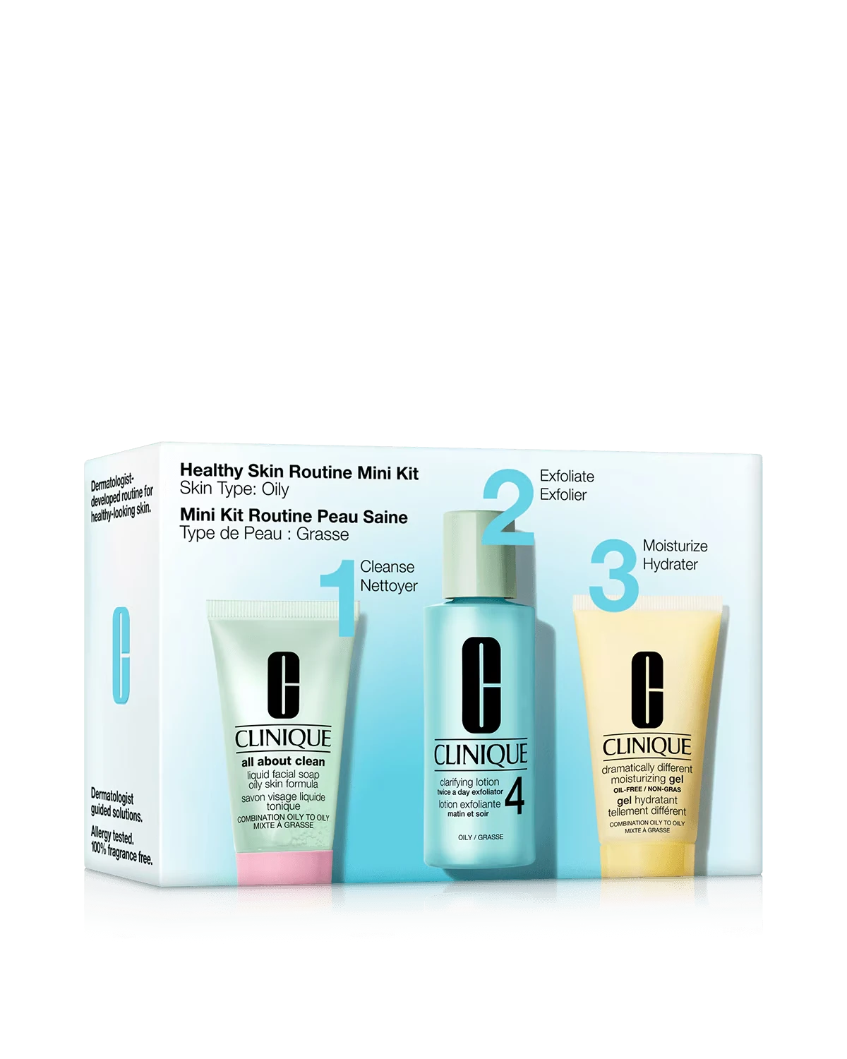 Healthy Skin Routine: Mini 3-Step Kit For Oily Skin - US 1579