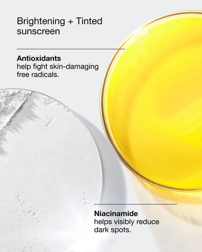 UV Solutions Brightening + Tinted Sunscreen Broad Spectrum SPF 50/PA+++ - US 3033