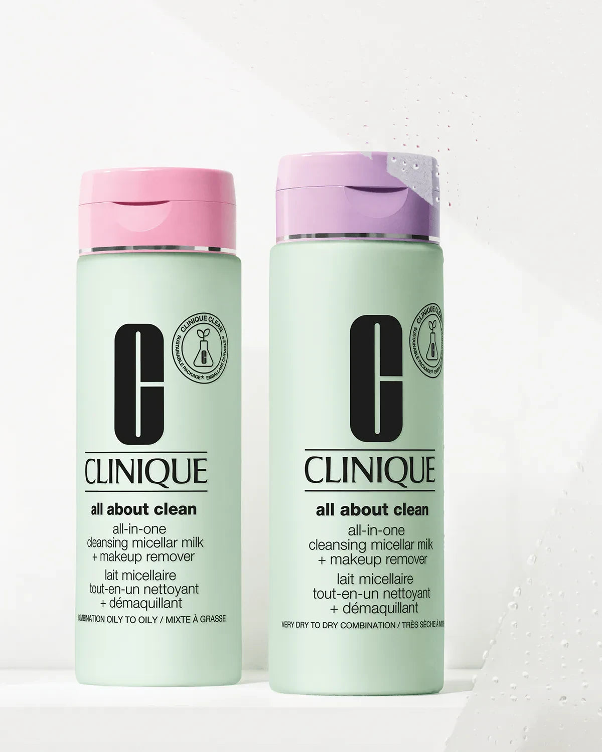 All About Clean™ All-in-One Cleansing Micellar Milk + Makeup Remover - US 3967